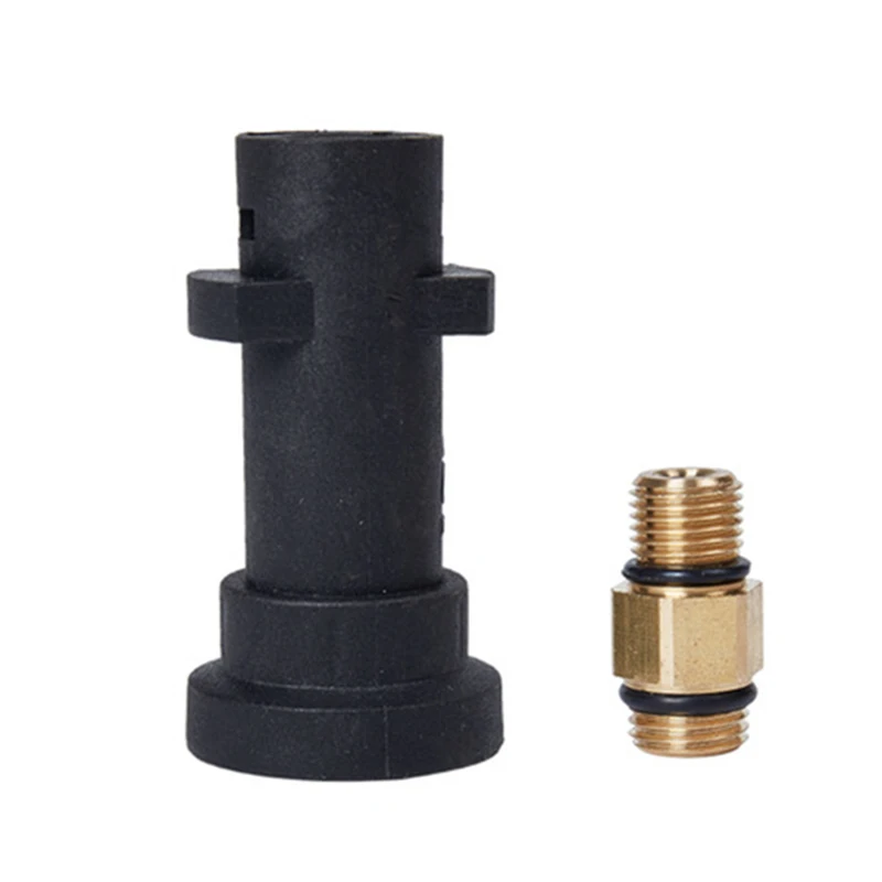 

2pcs Adapters For Karcher K Series Cleaning Machine 1/4" High Pressure Washer Adapter Brass Plastics
