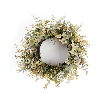 

Simulation Plant Wreath Artificial Green Plant Garland Simulation Green Plant Garland Christmas Decoration For Home Party