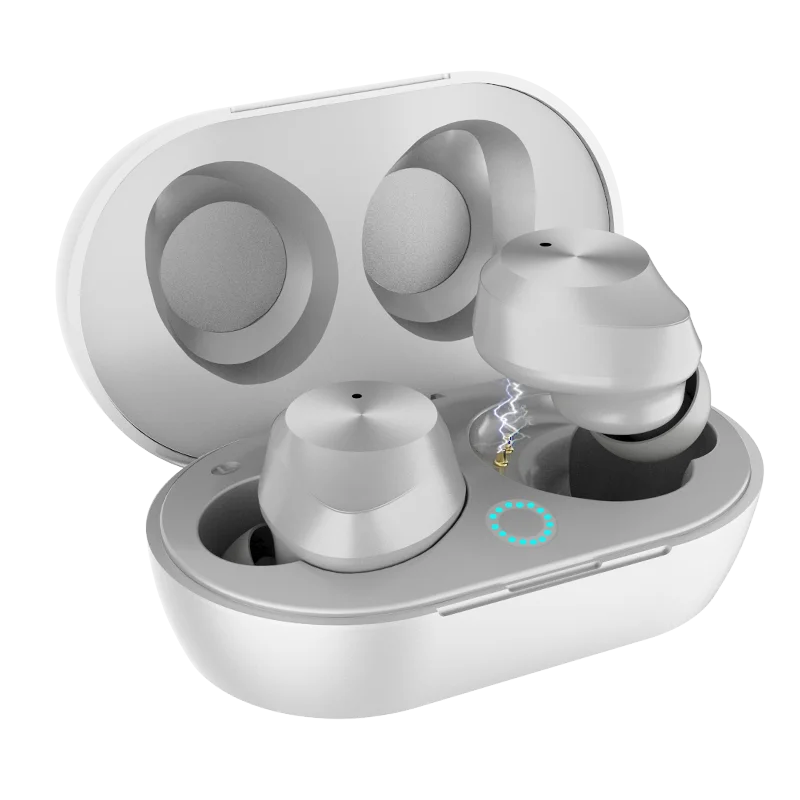 OriginalH3 TWS Беспроводные Bluetooth 5,0 наушники водонепроницаемые гребешки гарнитура стерео HIFI шумоподавление Беспроводные спортивные наушники - Цвет: Белый