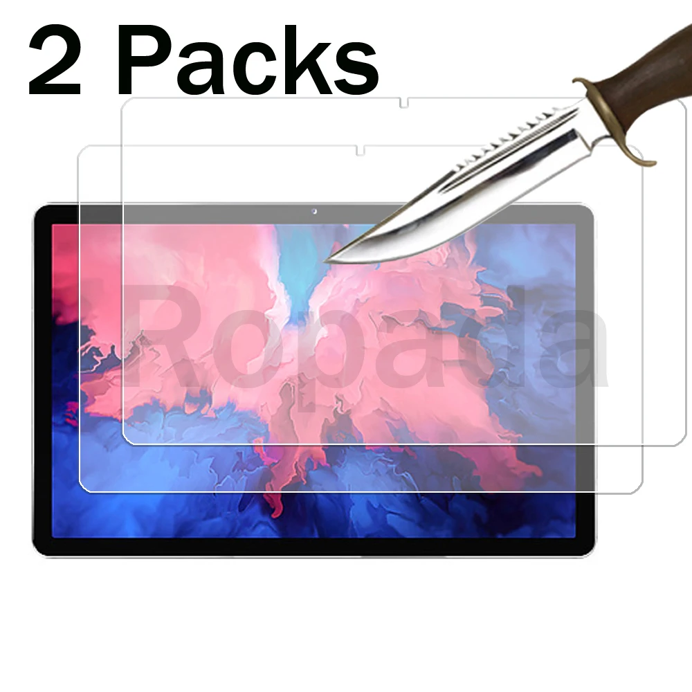 

2 Packs Tempered glass screen protector for Lenovo Pad 11'' /Pad plus 11 TB-J607F /Pad pro 11.5 TB-J716 tablet protective film