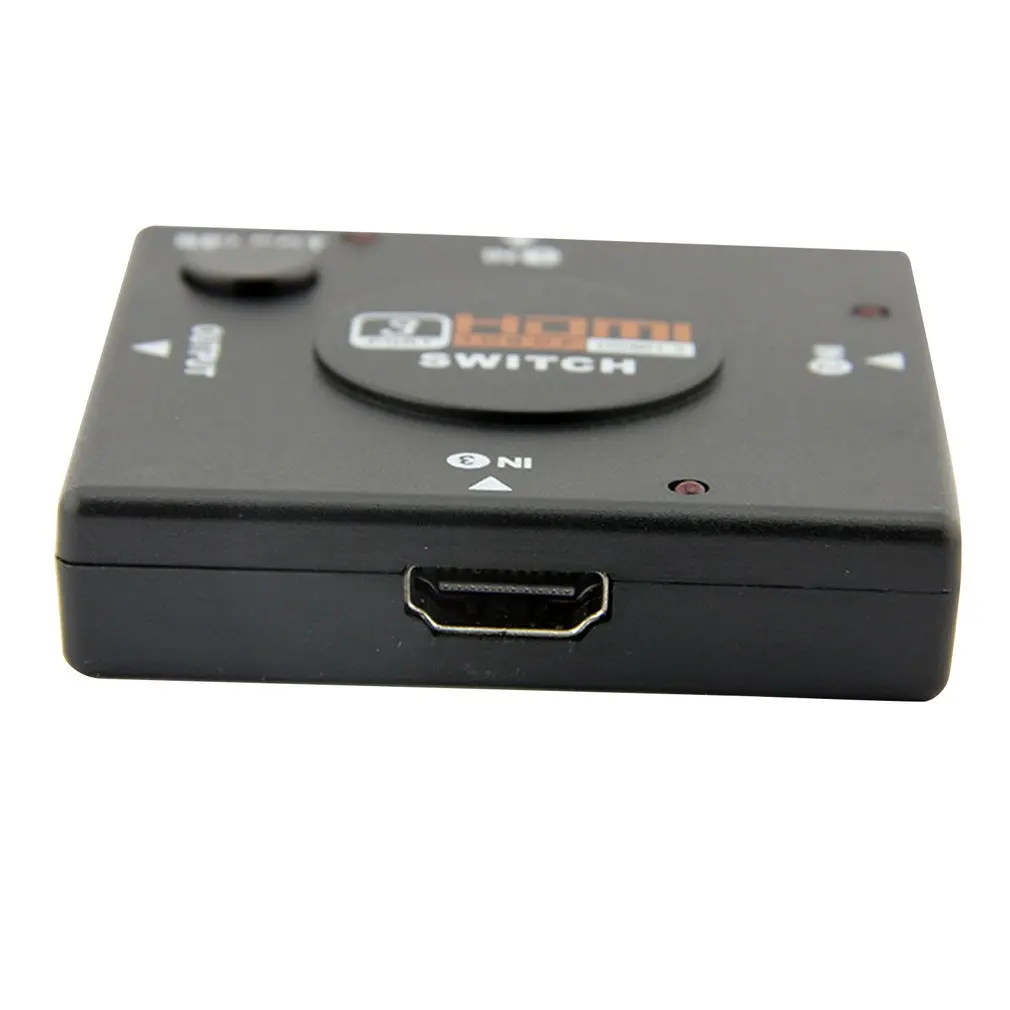 Hdmi Mini Switcher 3 устройства в 1 переключатель телевизора 3 варианта селектора 1080P 3 в 1 выход Hdmi сплиттер Поддержка 3D
