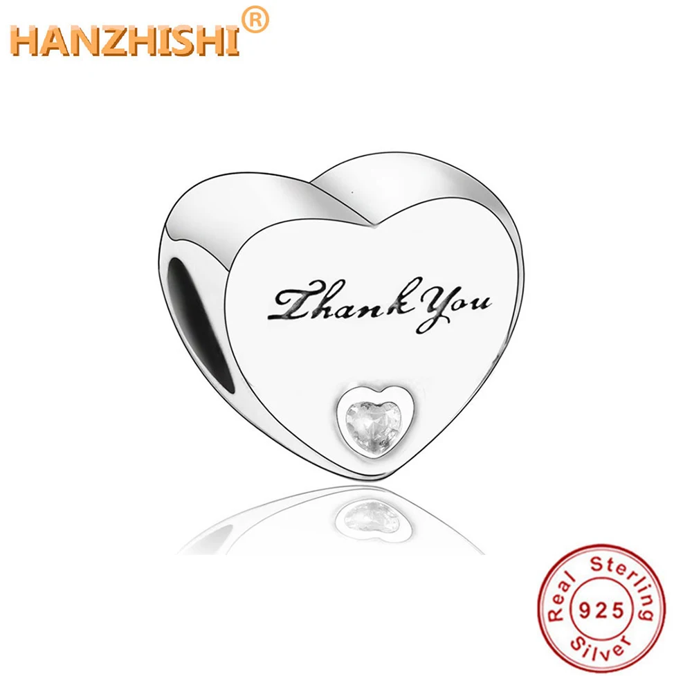 pandora thank you charm