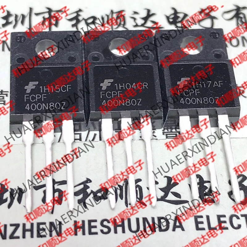 10 шт./лот и FCPF400N80Z TO-220F 800V 14A