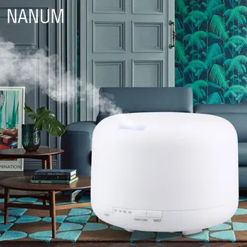 

500ML Air Humidifier Ultrasonic Humidifier Timer Essential Oil Diffuser Aromatherpy Aroma Air Diffuser for Home