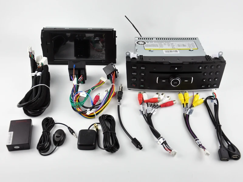 DE! AVGOTOP Android 9,0 автомобильный dvd-плеер навигация для MERCEDES-BENZ C Класс W204 2007-2011 встроенный WiFi Автомобильный Радио gps