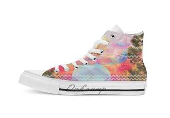 

Haze breathable Casual High Top lace-up Canvas shoes sneakers Drop shipping