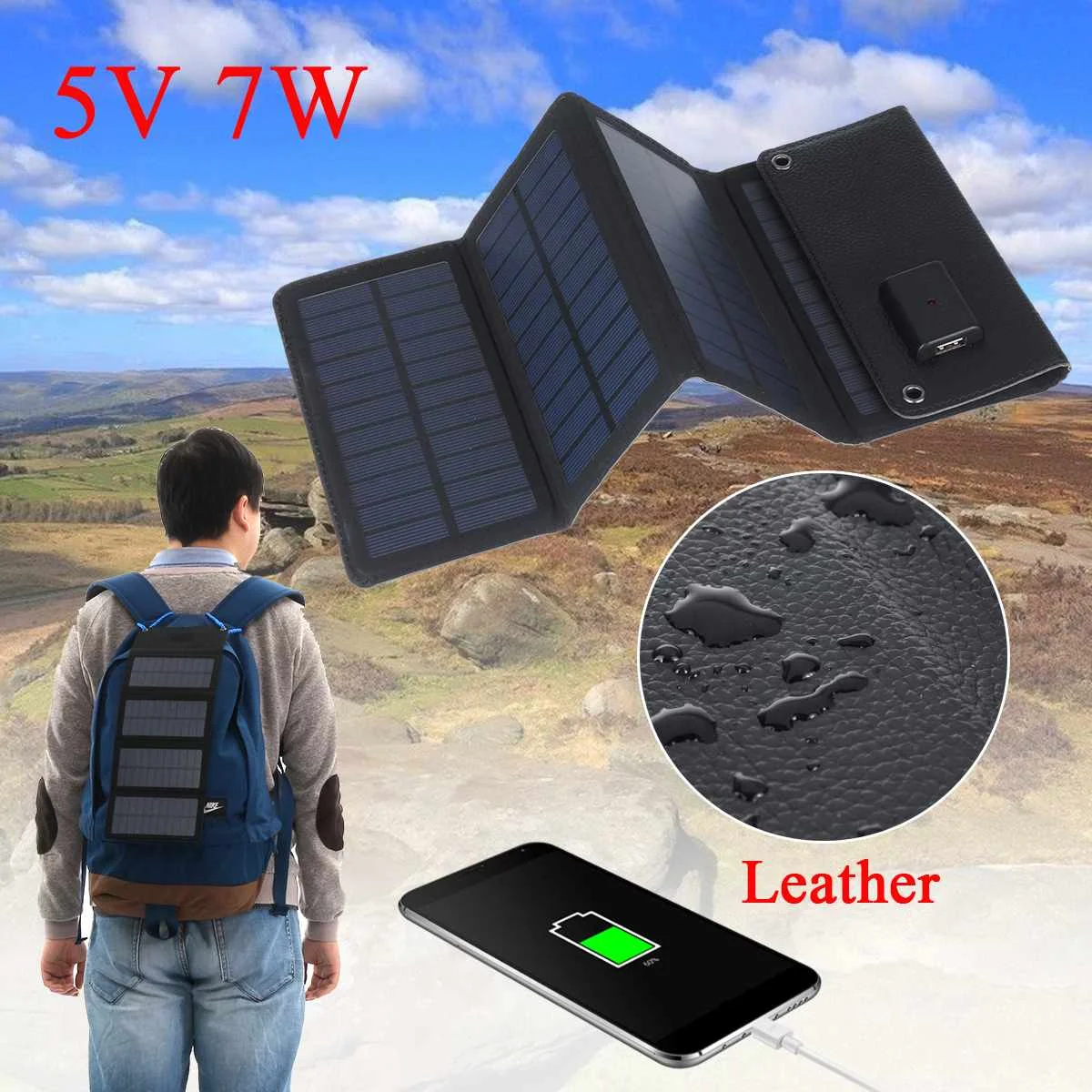 5V folding solar cells for outdoor use2