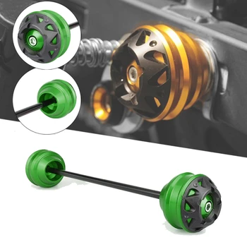 

front and rear axle sliders fork wheel protection crash pad kit for KAWASAKI Z800 Z1000 Z1000SX Z1000R Z 800 1000 SX R