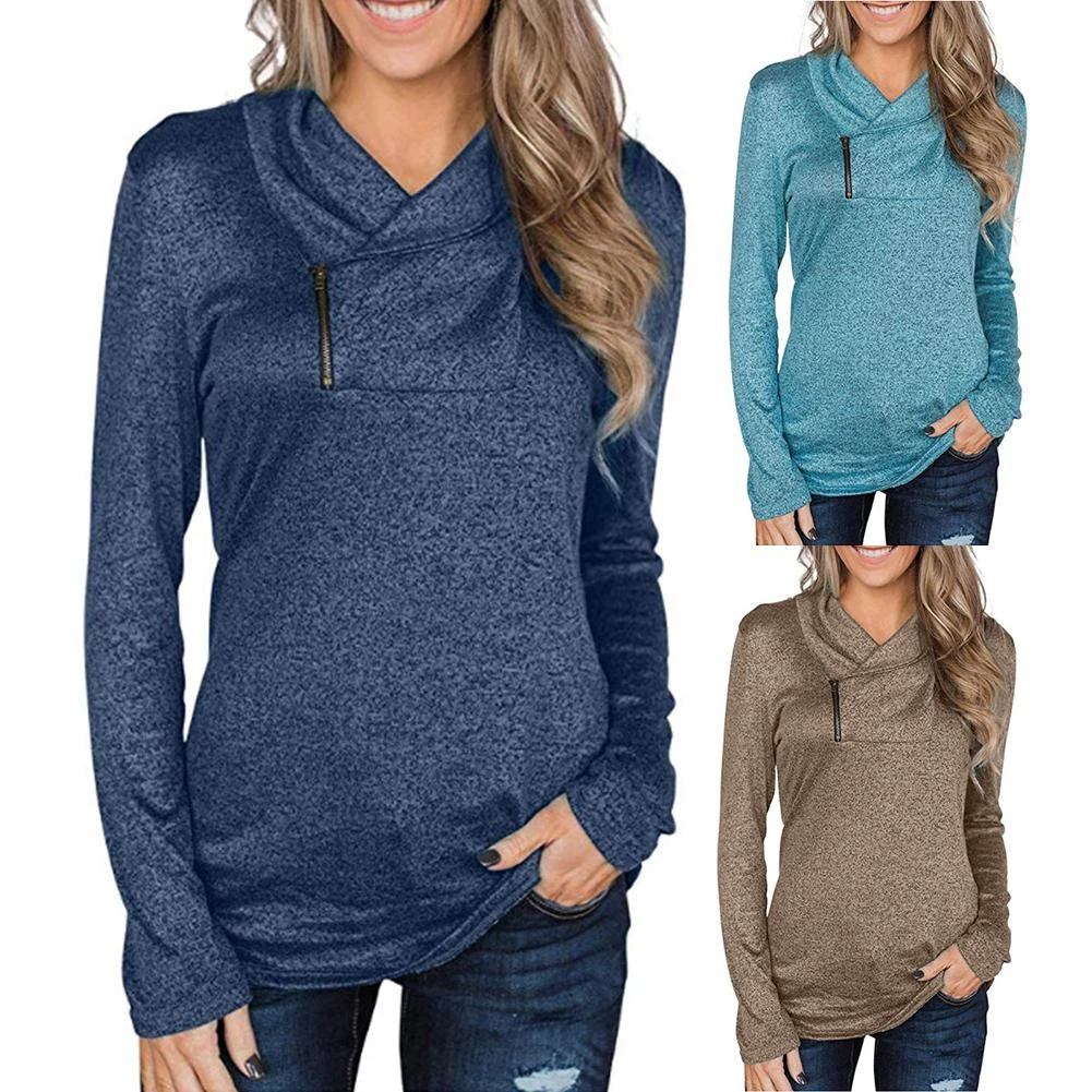 cowl neck sweatshirt