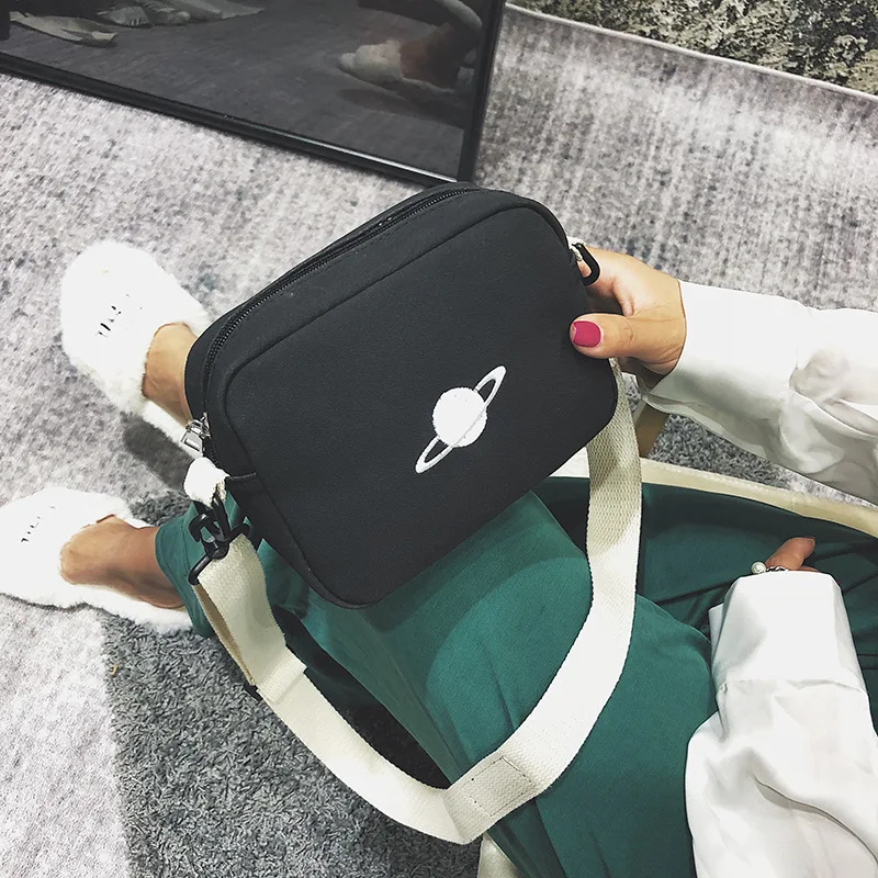 

2018 Autumn And Winter New Style Fashion Korean-style Fashion Shoulder Bag Casual Shoulder Bag Dull Polish Square Sling Bag WOME