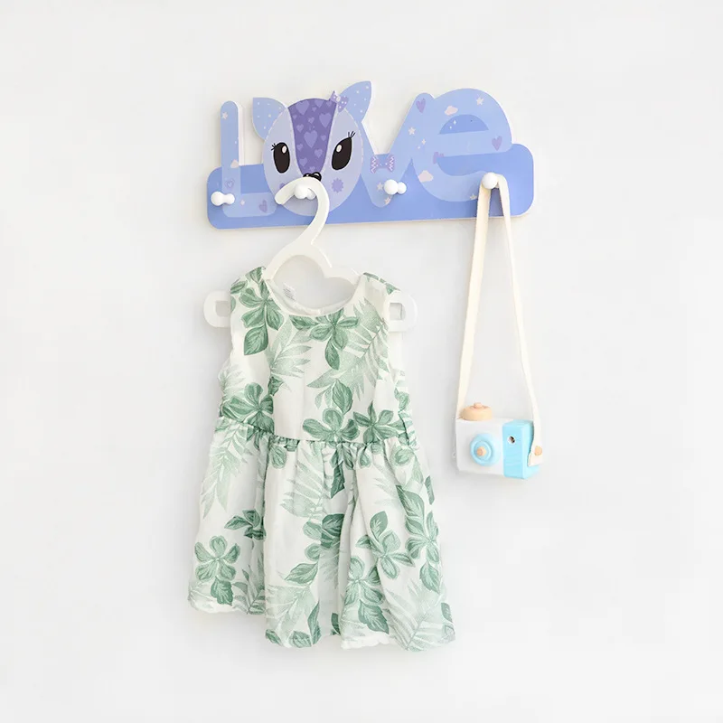 Kids Room Wooden Hooks Decorative Hooks for Children Room Nordic Hooks Hangers Home Decorations Children Wall Hooks Decoration