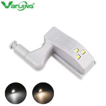 

20PCS/10PCS Universal LED Under Cabinet Light Closet Wardrobe Inner Hinge Sensor Light Kitchen Night Light