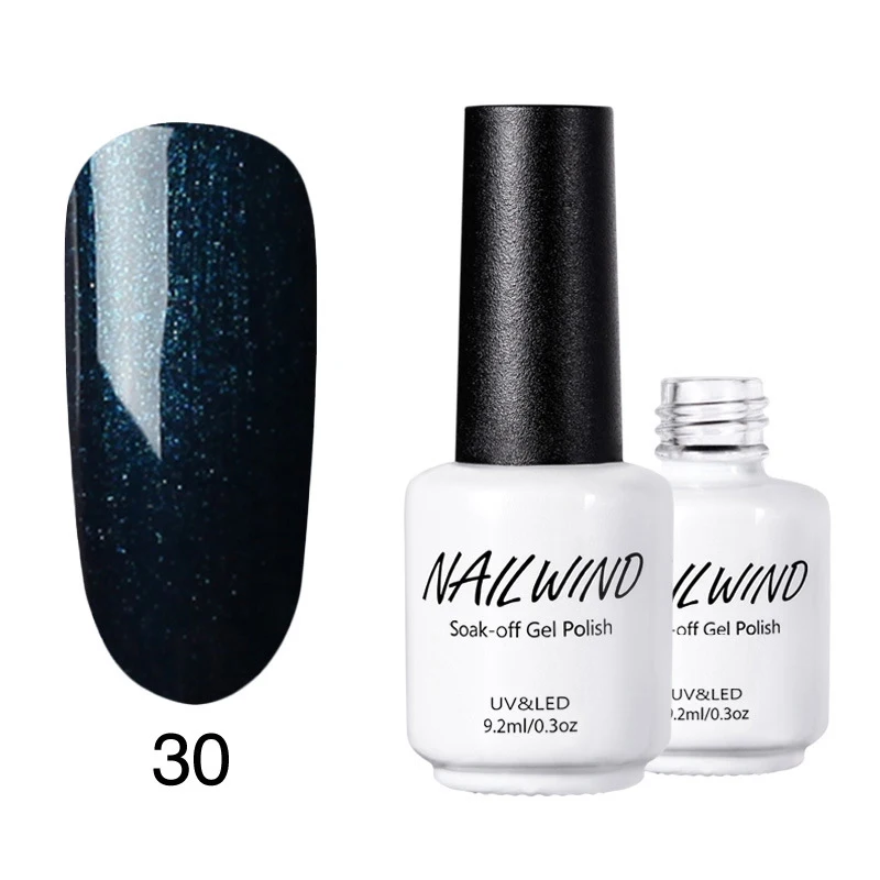 NAILWILD серия лак для ногтей 9 мл фиолетовый красный черный серый Фиолетовый УФ-лак для ногтей Клей маникюрный лак Декоративный Лак для ногтей инструмент - Цвет: 30