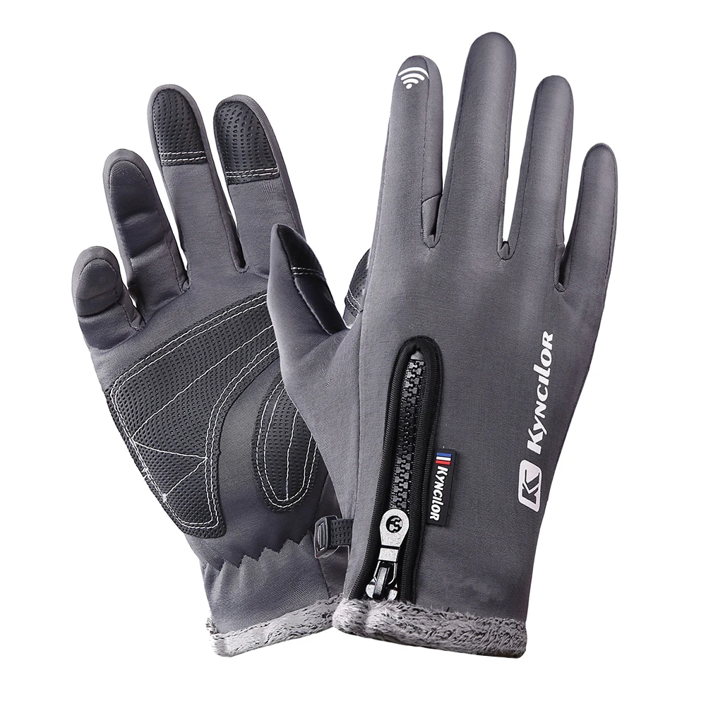 

Unisex Winter Fleece Thermal Outdoor Sports Waterproof and Windproof Riding Bicycle Motorcycle Skiing Climbing Red Grey Black