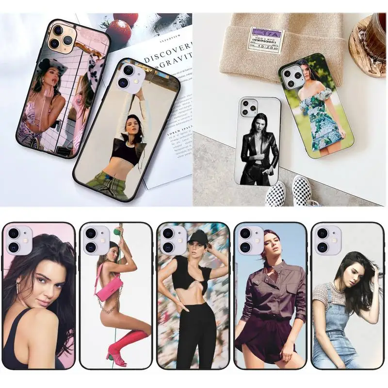 Сексуальная модель чехол для телефона Kendall Jenner iPhone 12 Mini 11 Pro XS Max X XR 7 8 Plus | Мобильные