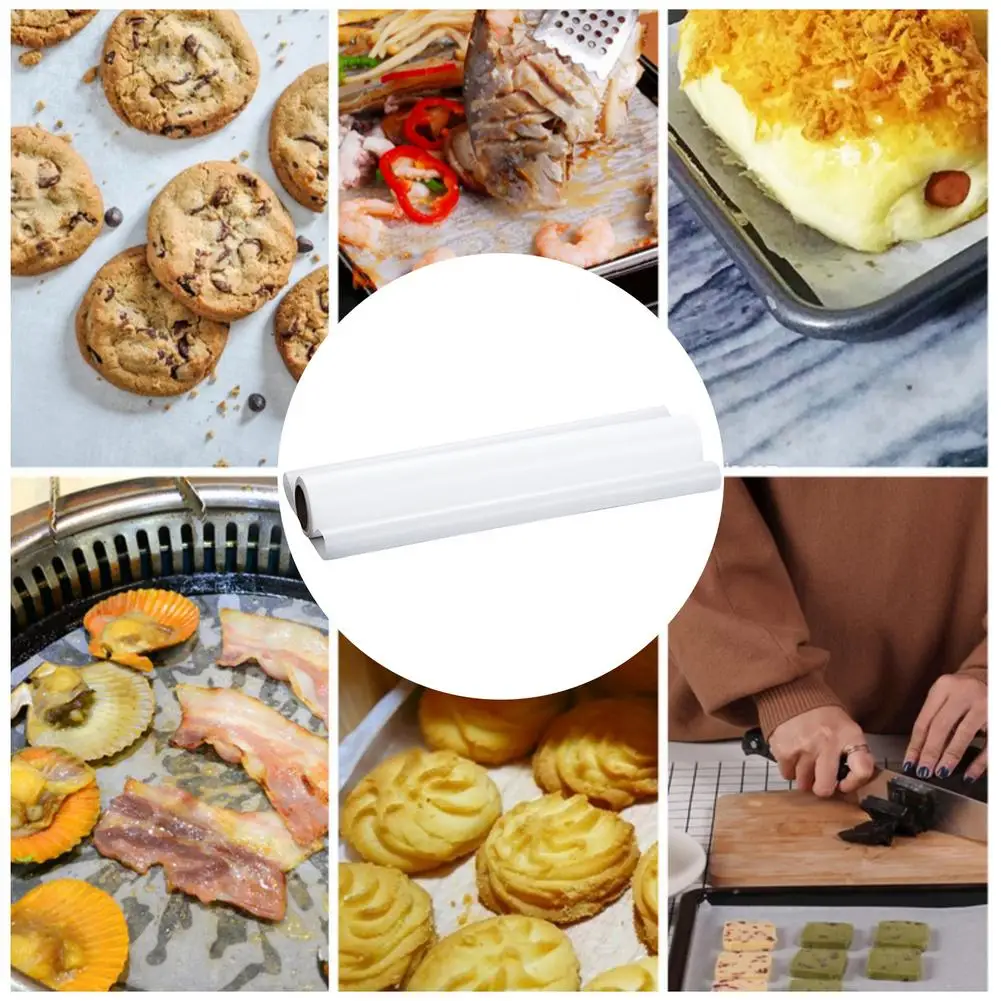 New 5m Baking Paper Parchment Paper Rectangle Baking Sheets Bakery Bbq Party Oil Paper Safe And Healthy Food Grade