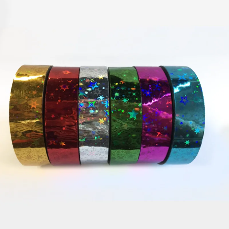 Rhythmic Gymnastics Decoration Holographic Tapes Prismatic Glitter Gimnasia Ritmica Artistic Hoops Stick Fitness Accessory|Аксессуары| |