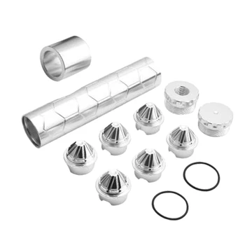 

12Pcs/Set 5/8-24 Aluminum Fuel Filters Fuel Trap Solvent Filter Car Filters Cups Filter for Napa 4003 Wix 24003 6061-T6