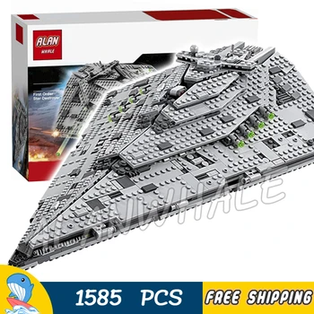 

1585pcs Space Wars First Order Star Destroyer Set Spaceship 05131 Figure Building Blocks Teenager Toy Compatible With