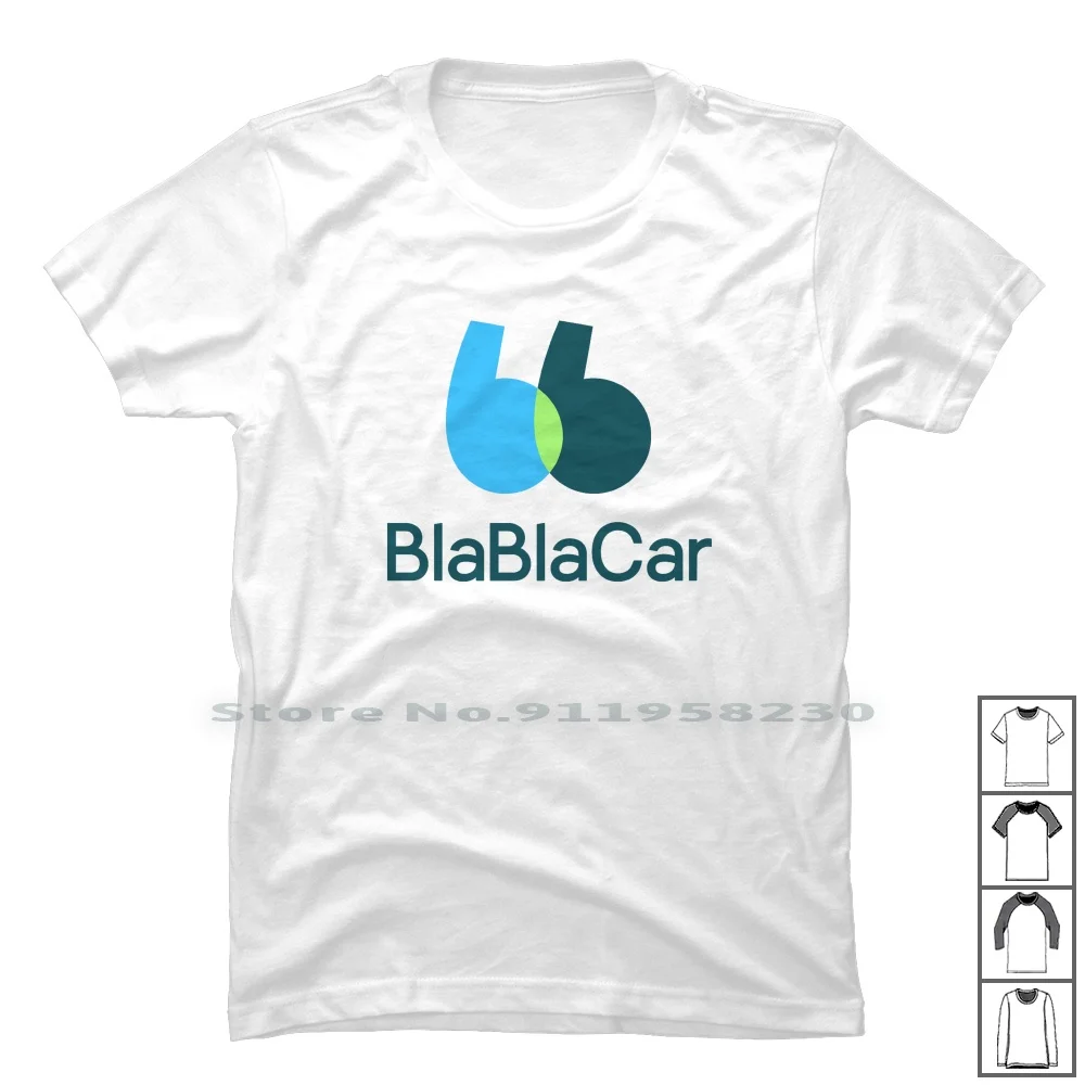 Blablacar футболка без путешествий 100% хлопок путешествие путешествия Rave Free Lab Ra |
