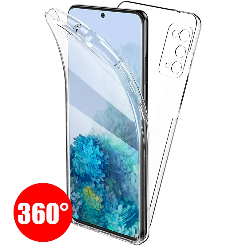 S10E S8 S9 PLUS NOTE 10 LITE 20 ULTRA 8 9 S10 Soft Silicone Cover 360 Full Degree Case for Samsung Galaxy S21 S20 FE | Мобильные