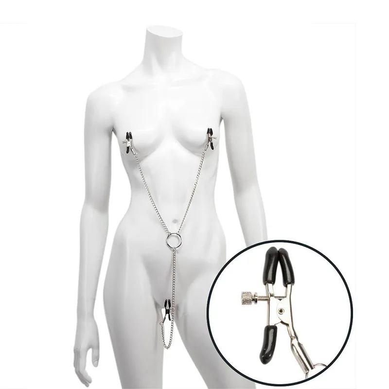 Women Metal Nipple Clamps Fetish Erect Boob Clit Enlarged Clitoris Pincher Bondage Breast Clit Clamps Bdsm Res_voghion.com