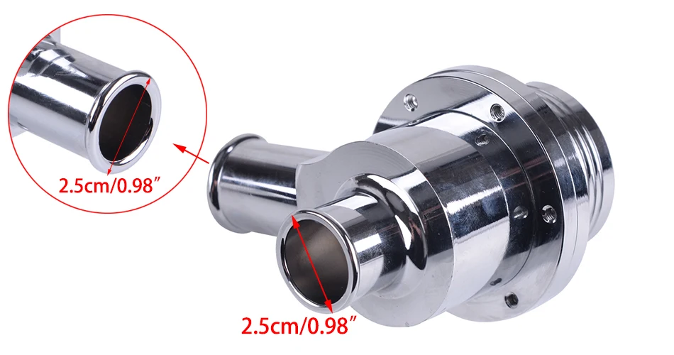 CITALL BOV1004 1005 1,8 T Turbo 25 мм повторный циркуляционный сброс переключающий клапан выдувной клапан подходит для VW AUDI Golf Passat 25 мм Фитинги