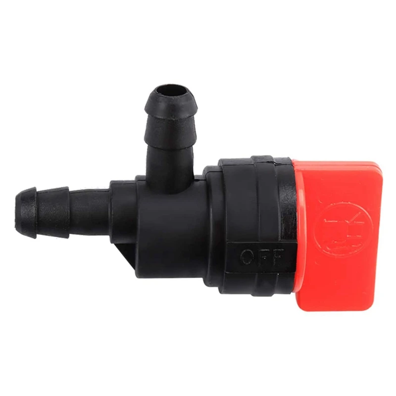 2PCS 1/4 Inch 90 Degree Fuel Shut Off Valve for Briggs & Stratton 698181 494539 697944 Tecumseh 35857