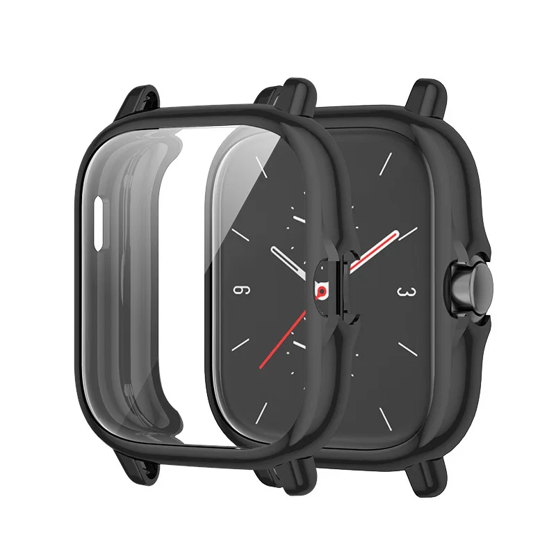Protetor para Amazfit Protetor de Tela com Filme Protetores para Xiaomi Case Relógio Inteligente Tpu Cases Amazfit 50 Pçs Gts 2 - Image 3