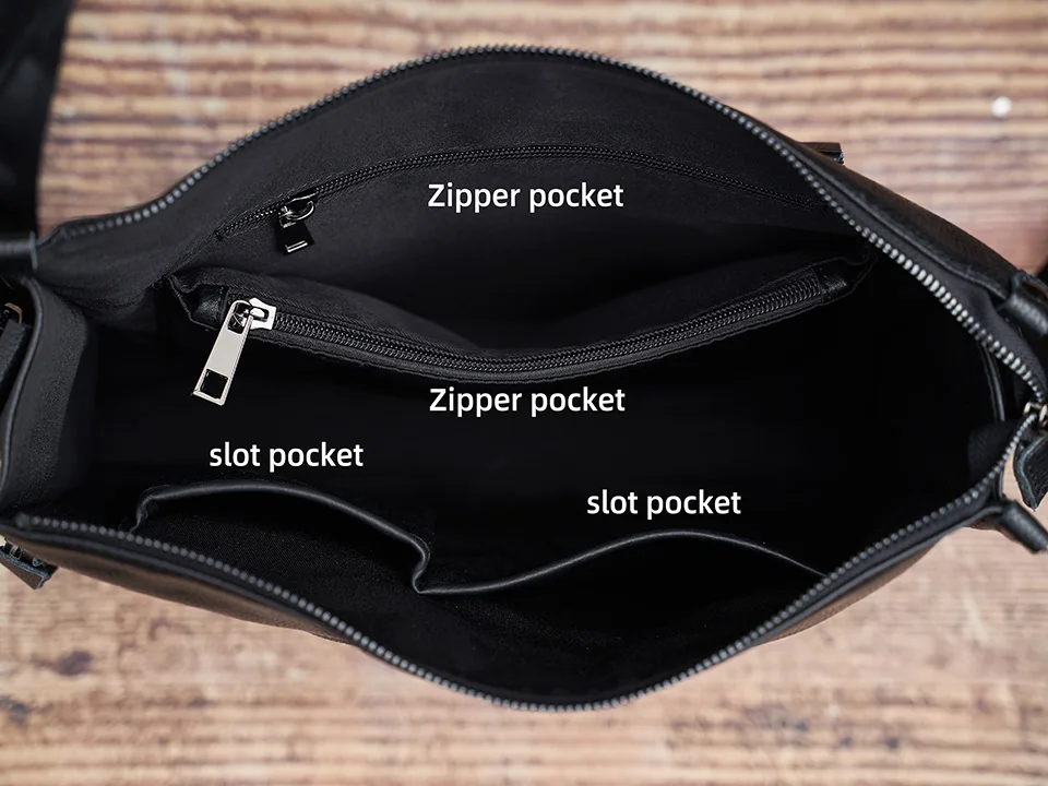 Casual männer Schulter Tasche Aus Echtem Leder Business Umhängetaschen Hohe Kapazität Klassische Messenger Für 10,5 Zoll Ipad NUPUGOO – Detail 15