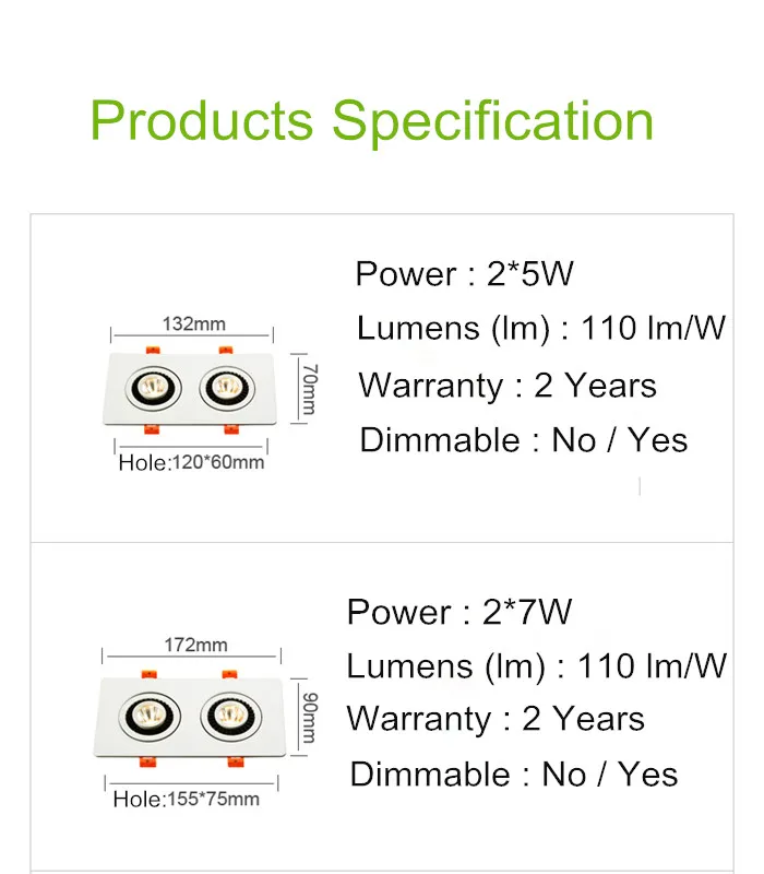 700 X 800 LED Downlight 18