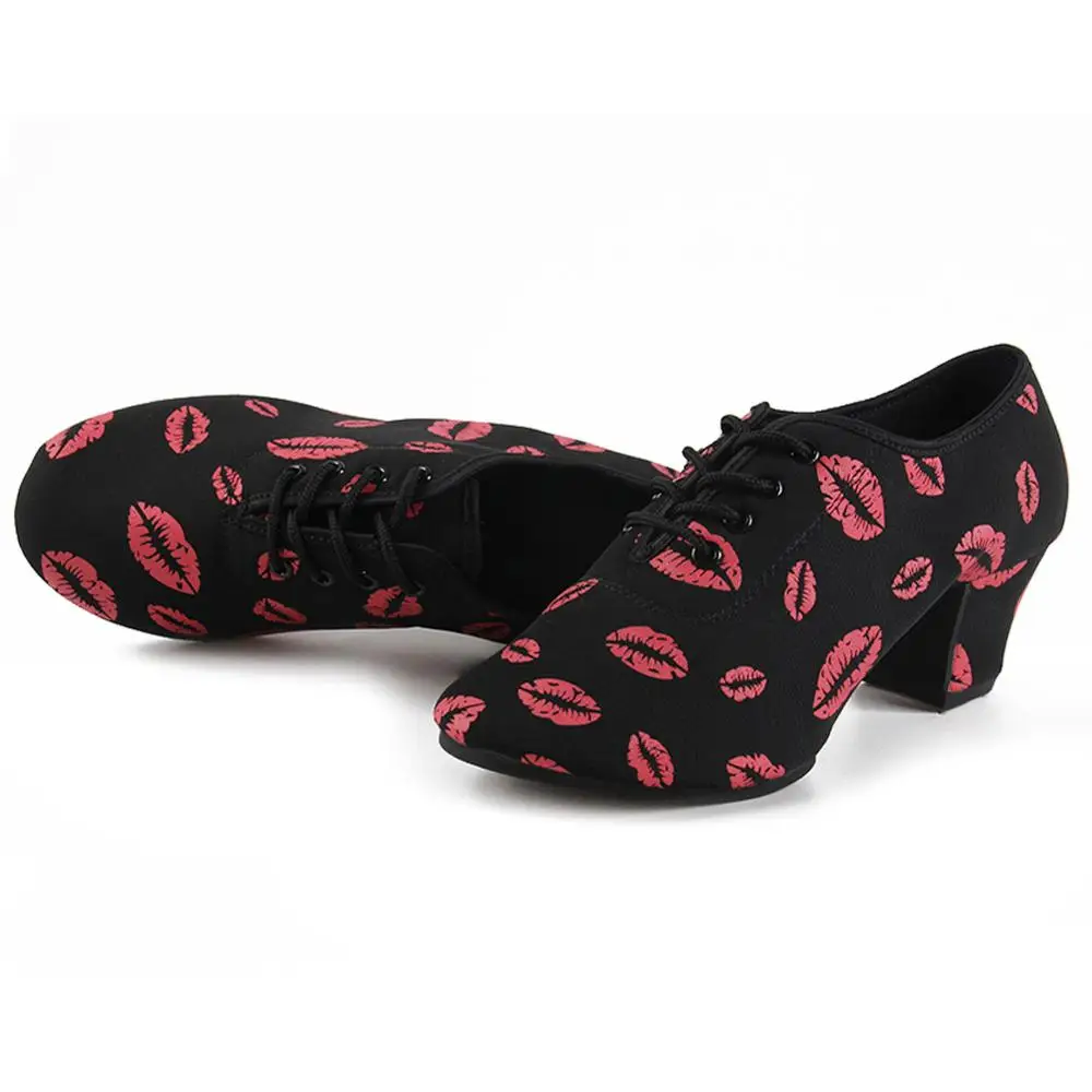 HROYL Unisex Dance Shoes for Men Women Girls Ballroom Dancing Modern Tango Jazz Performance Practise Salsa shoes Dance Shoes