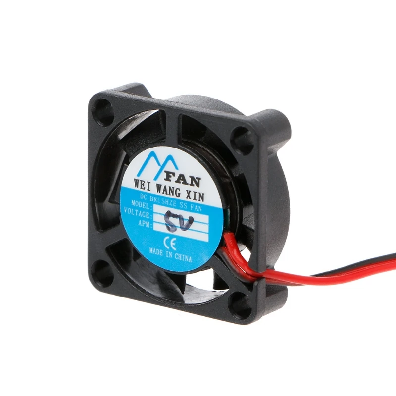 25×25×7mm DC 5V 12V 2-Pin Cooler Brushless Chipset Heatsink Mini Cooling Fan 2507 | Электроника