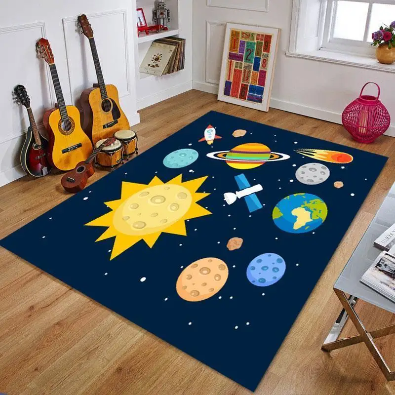 Version M Детская комната Tappeti Bagno молитва Enfant Chambre дверь Dywan Tapis De Priere Vloerkleed килим гостиная для спальни пол ковер - Цвет: Version M