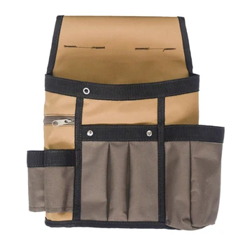 

Electrician Tool Waist Pocket Belt Pouch Bag Multi-Pockets Kit Holder Tool Bag Men Multi-Pockets Universal Tool Bag for Hand Too