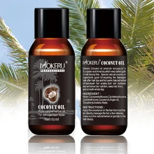 Лечение роста уход за кожей питательный органический салон Эфирное разглаживание 30 мл Предотвращение выпадения волос ремонт кокосовое масло Кондиционер