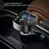 Car Charger FM Transmitter 3.1A Dual USB Fast Charger Car MP3 Player Bluetooth Compatible 5.0 Fm Transmitter Car Accessories 2