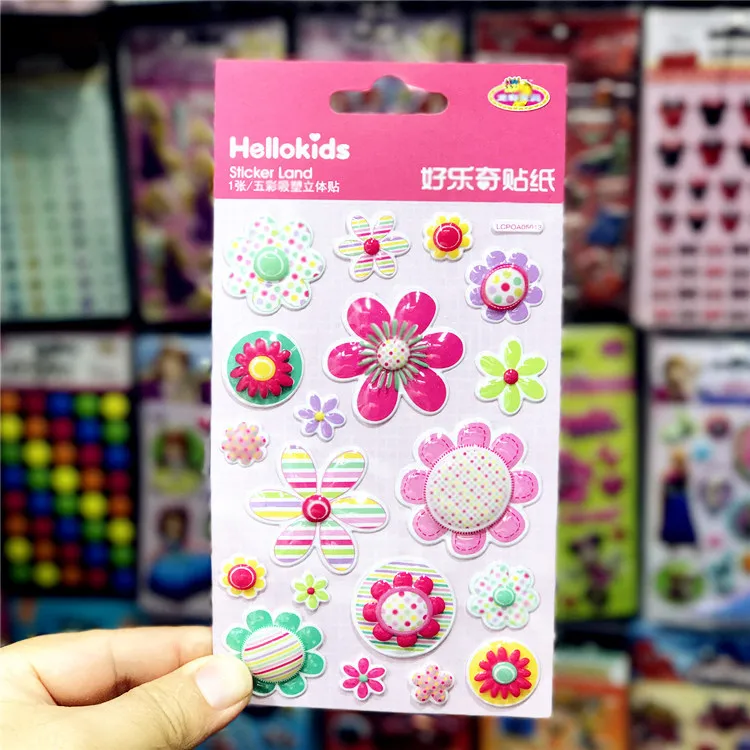 24 шт./партия 3D стикер vsco Сердце Звезда Бабочка красочные land stikers Единорог наклейки pegatinas нирван мультфильм плитка блокнот