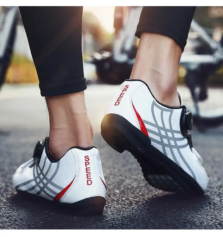 Cycling Shoes Men Sneakers Women 2020 Zapatillas Mtb Bicycle Shoes Non-Slip Mountain Bike Racing Shoes Sapatos De Ciclismo White