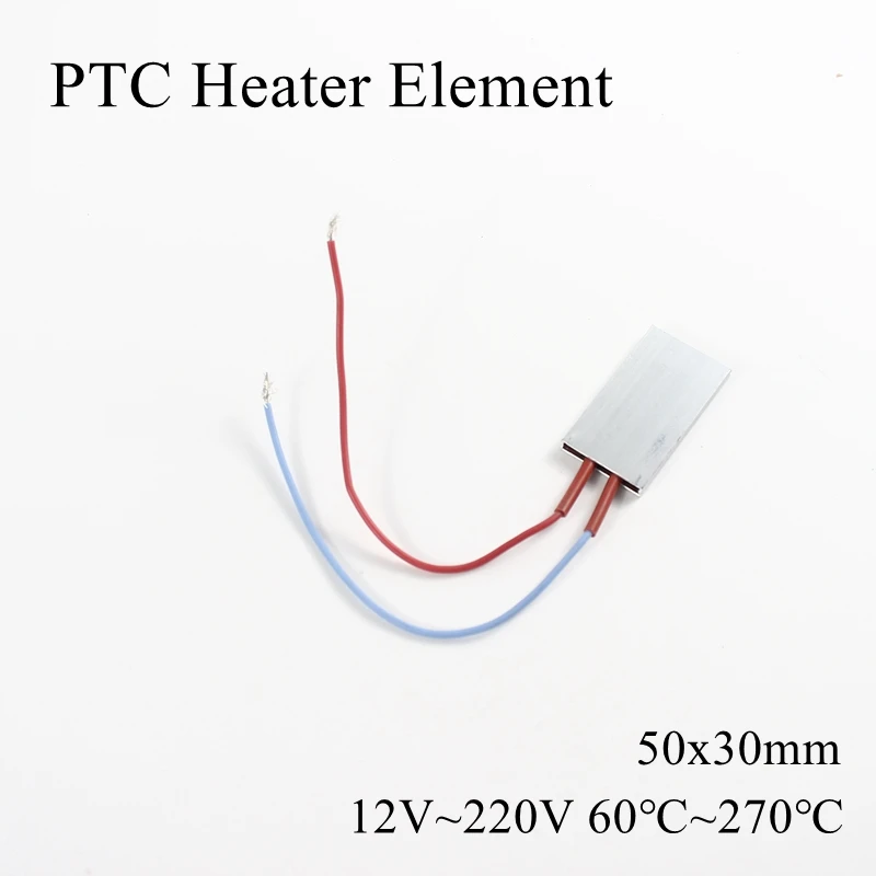 50x30mm 12V 24V 36V 48V 110V 220V PTC Heater Element Constant