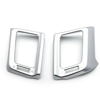 

Replacement Air Vent Outlet Decal Accessories 4 pieces Chrome Interior For Toyota RAV4 2013-18