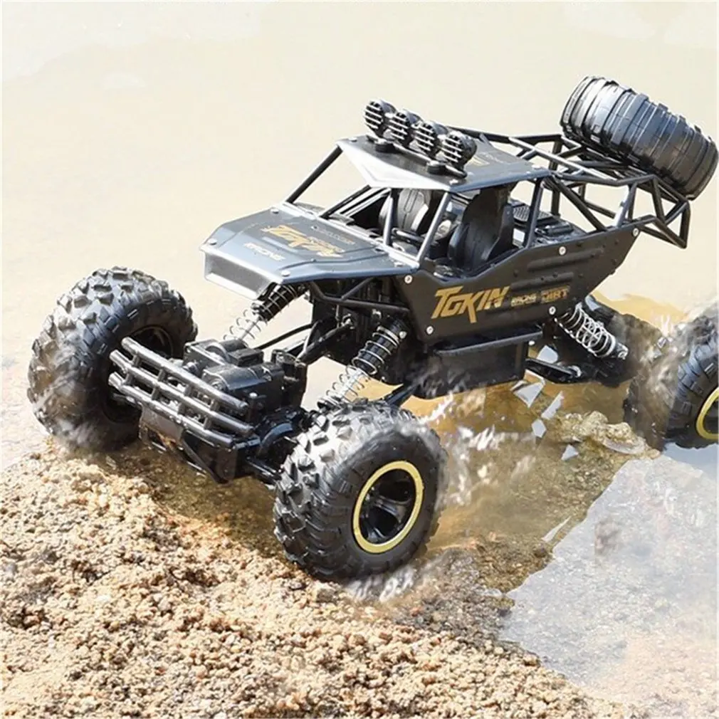 HOT1: 12 2,4 ГГц 4WD RC автомобиль внедорожный Багги сплав Материал высокая скорость RC альпинистский автомобиль дистанционного управления игрушки подарок для детей