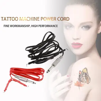 

Stainless Steel Switch Power Supply Tattoo Clip Cord Phono Plug 6 Feet Power Supply Professional Tattoo Machine Accessories