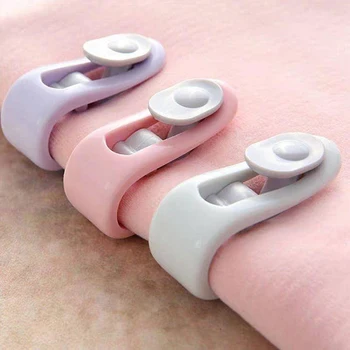 

6 Pcs/Set Comforter Cover Clips Gripper Blankets Fastener Clip Bed Sheet Holders Non-Slip Duvet Clamp