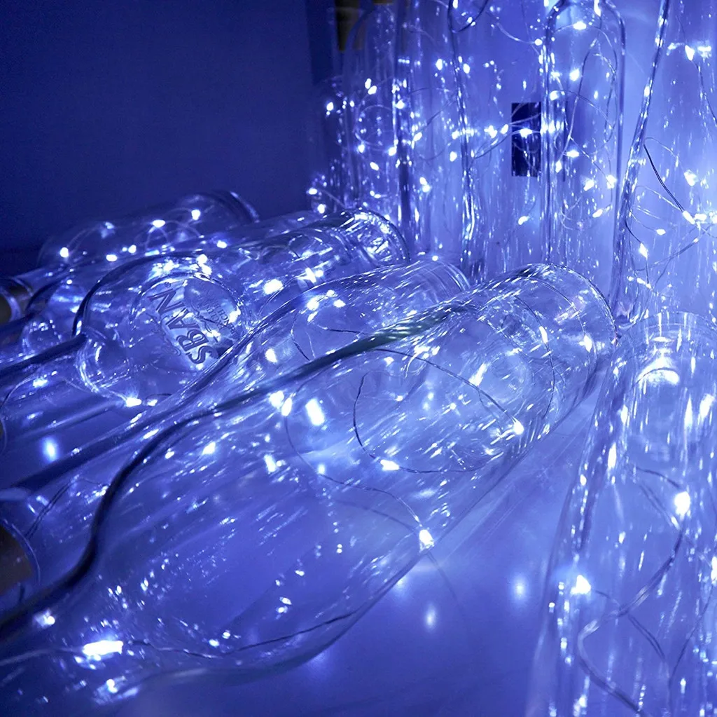 Гирлянда с пробкой для бутылки 10led пробковые светильники в форме винных бутылок
