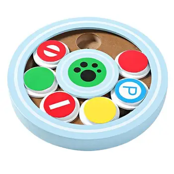 

Pet Food Dispensing Dog Toy Dog Chew Toy Colorful Pet Chewing Toy Round Dog Educational Interactive Toy