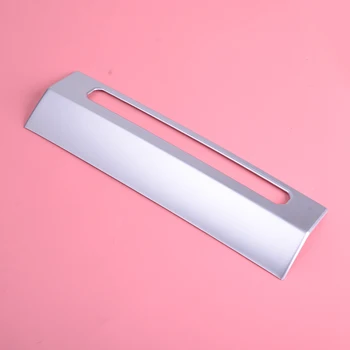 

DWCX Silver Emergency Waring Light Switch Trim Decor Panel Fit for F150 2015 2016 2017 2018 2019