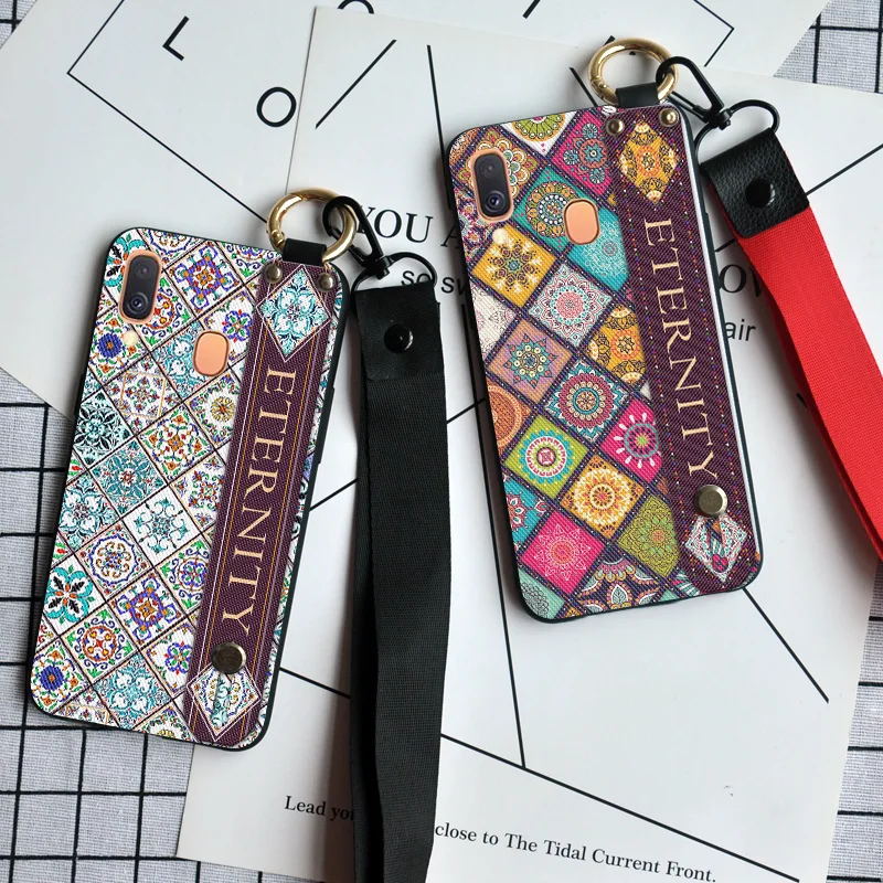 Чехол на запястье для Samsung Galaxy A10 A20E M30 A40 A50 A60 A70 A80 A90 | Мобильные телефоны и