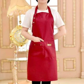 

Men Women Unisex Canvas Aprons Chefs Cooking Kitchen Restaurant Household Cleaning Apron