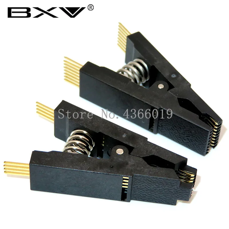 С программирующим тестирующим устройством зажим SOP8 SOP16 SOP SOIC 8 SOIC8 DIP8 DIP 8 контактный зажим для проверки интегральной схемы